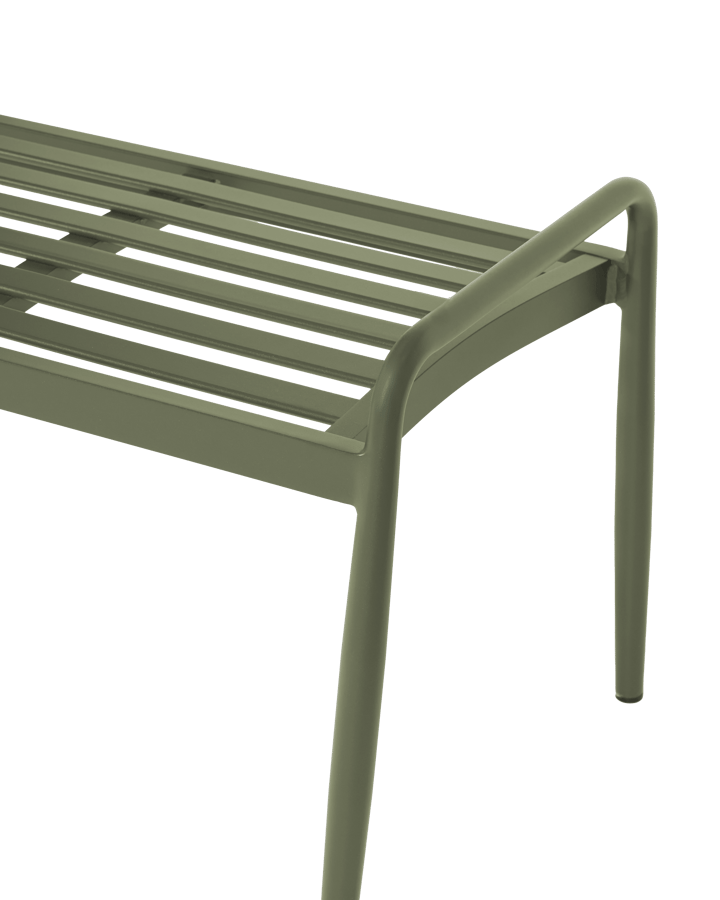 Messina bænk 51x124 cm, Moss green 1898