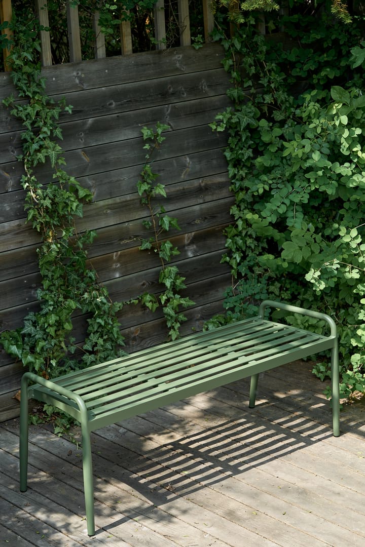 Messina bænk 51x124 cm, Moss green 1898