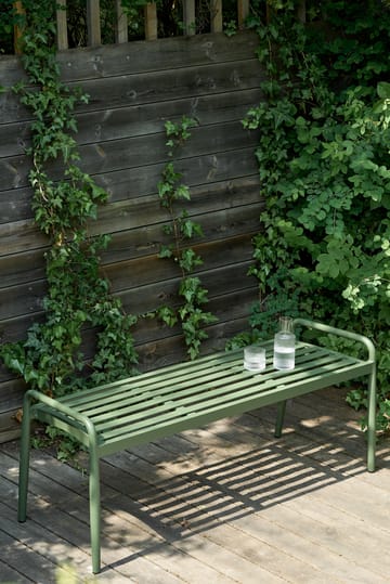 Messina bænk 51x124 cm - Moss green - 1898