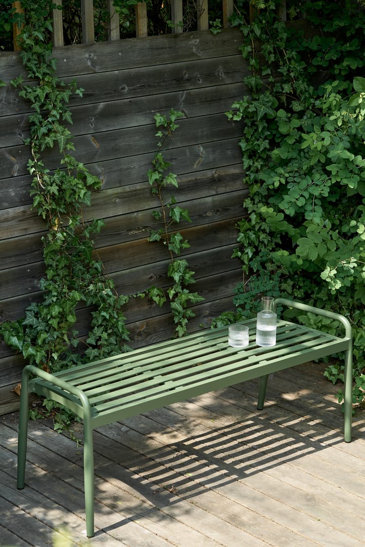Messina bænk 51x124 cm, Moss green 1898