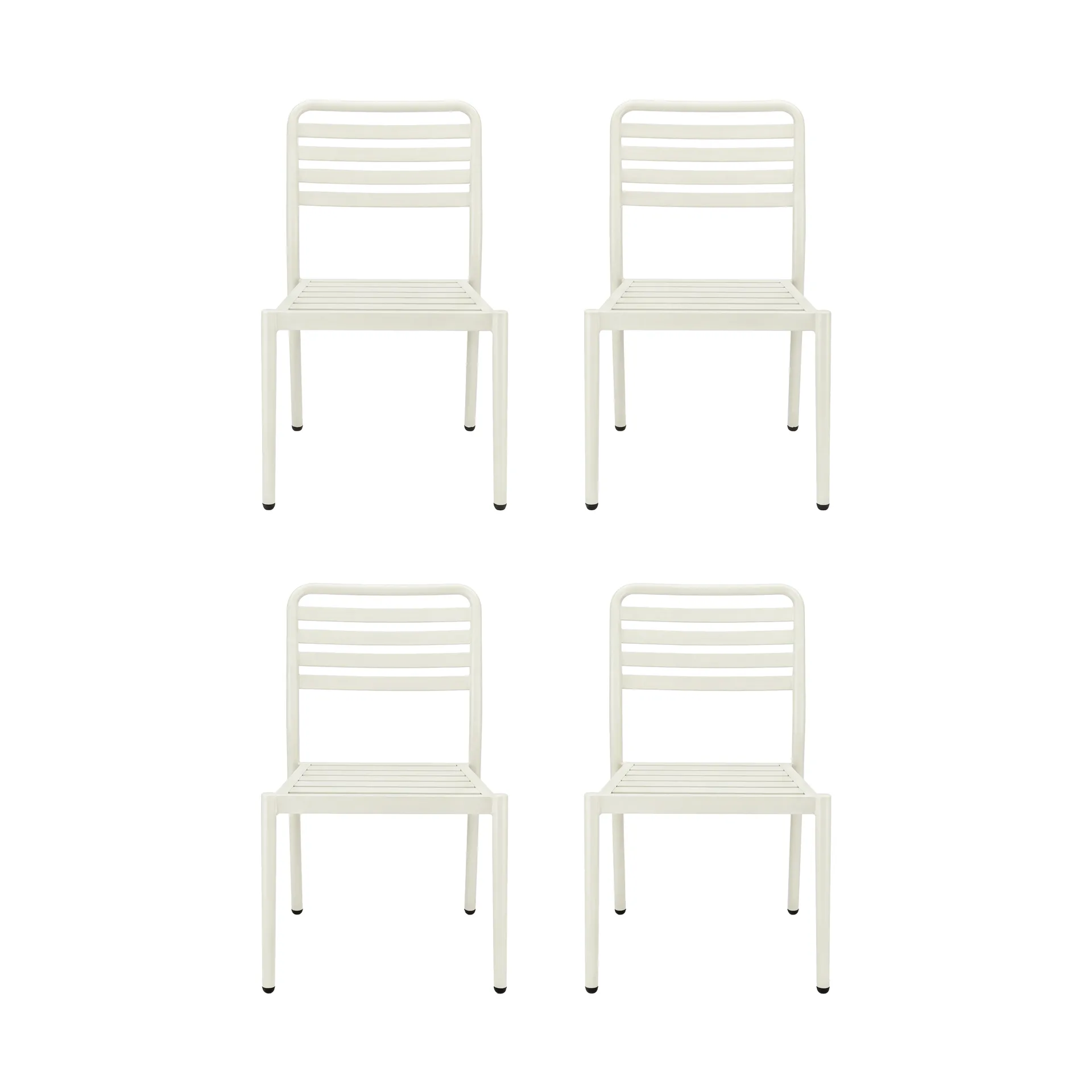 Messina stol, Off white, 4-pak,  1898