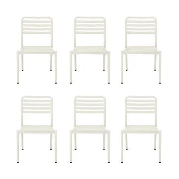 Messina stol, Off white, 6-pak - 1898