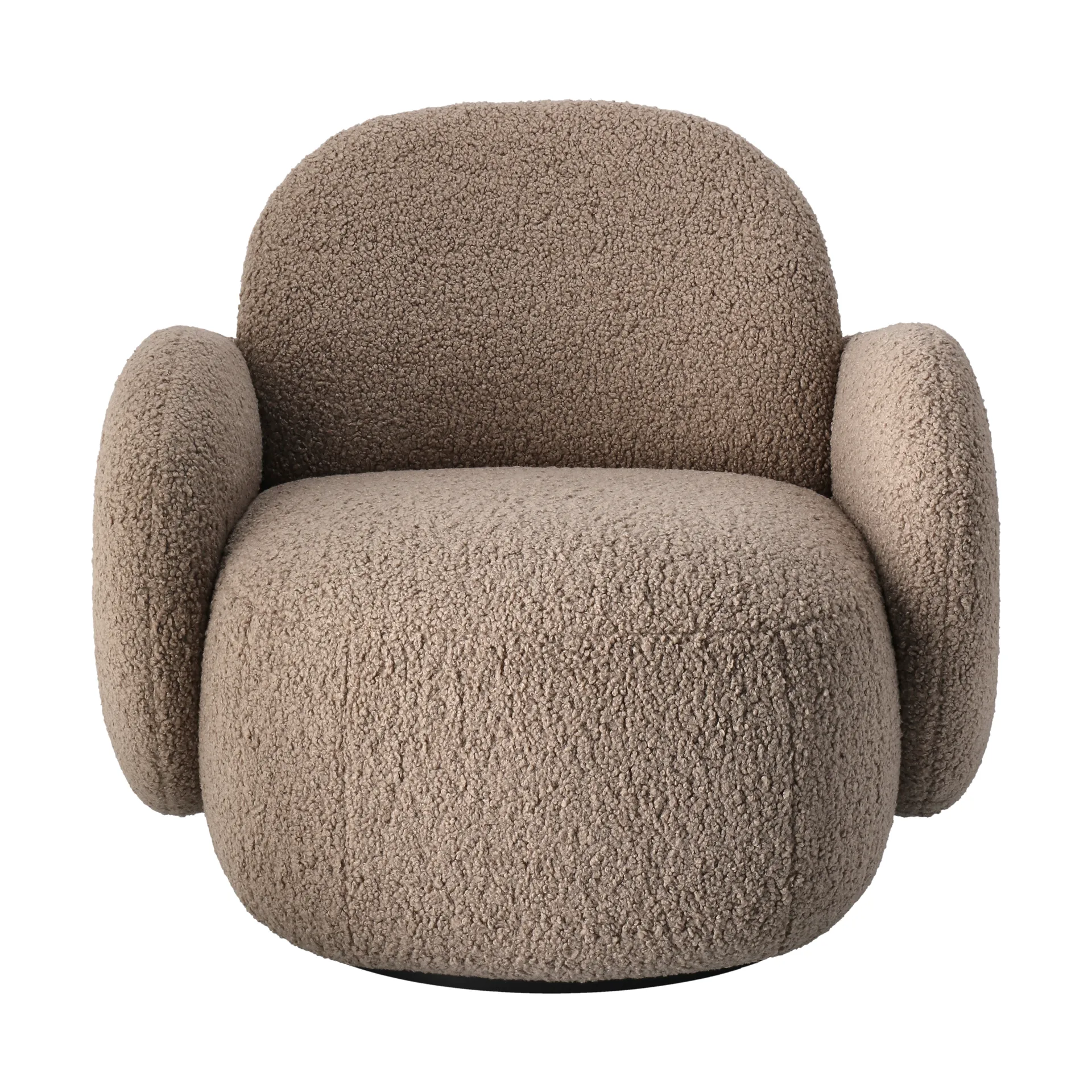 Mo lænestol med drejefunktion, Glore brown 1898