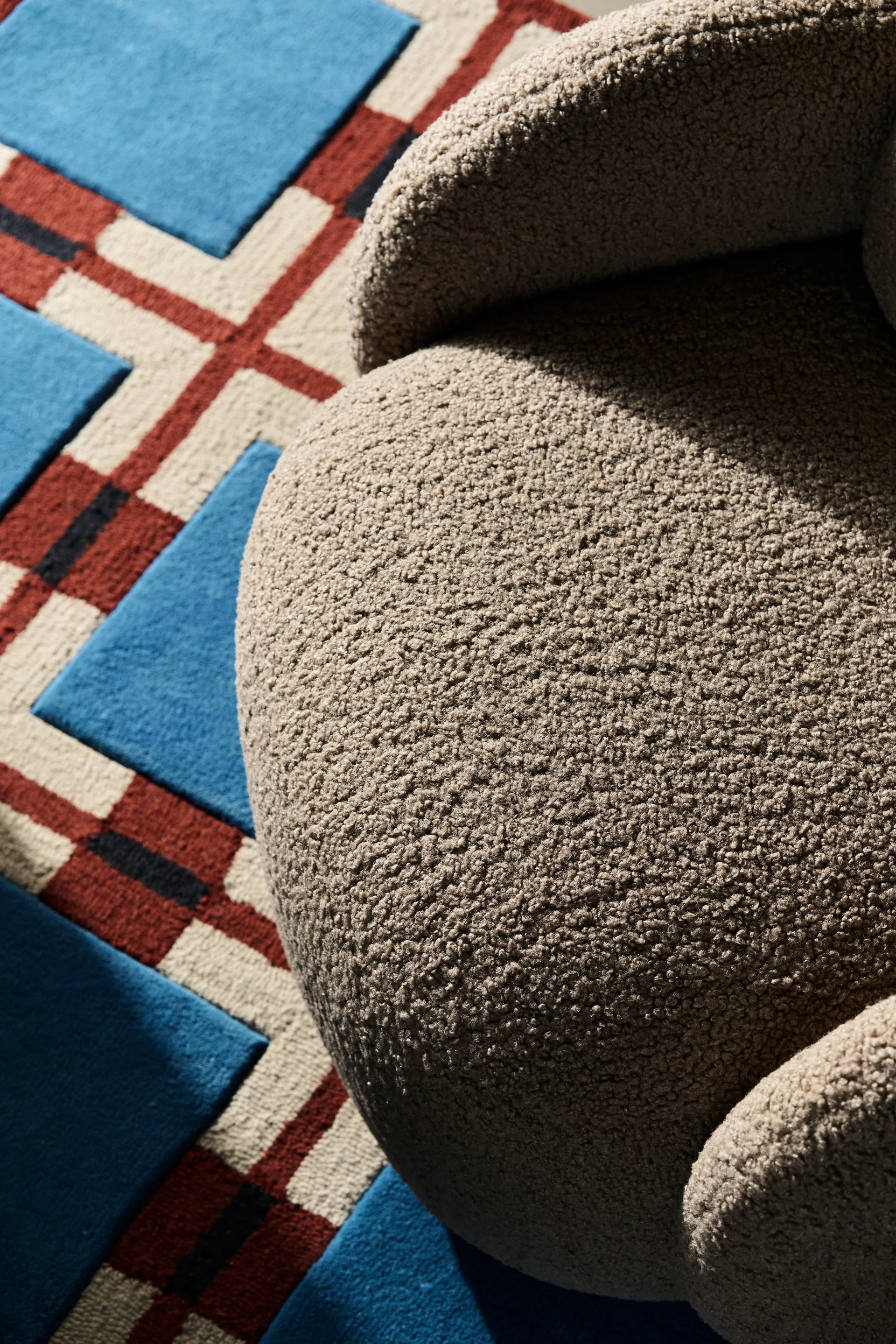 Mo lænestol med drejefunktion, Glore brown 1898