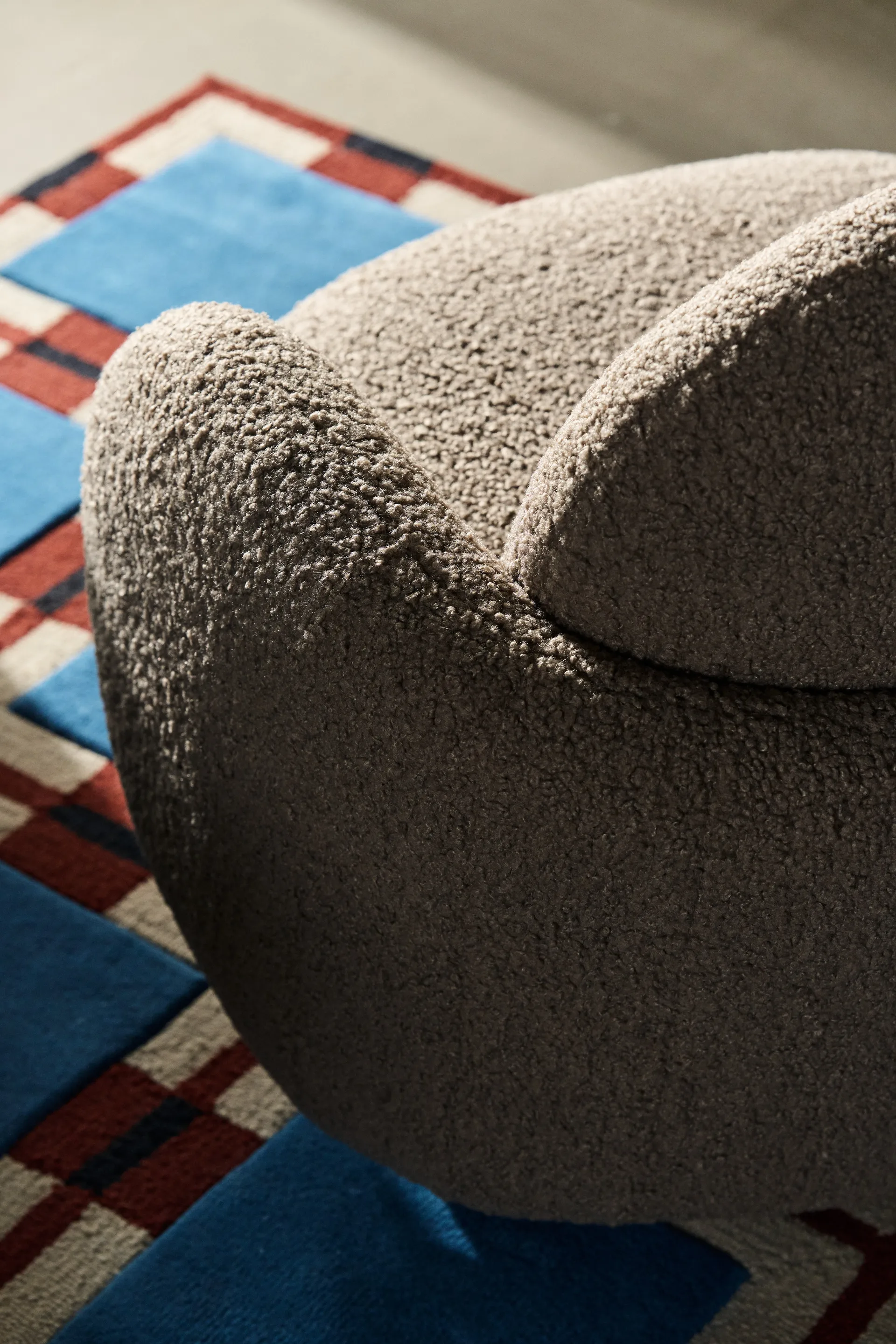 Mo lænestol med drejefunktion, Glore brown 1898