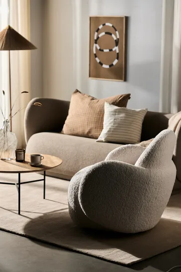 Mo lænestol med drejefunktion - Glore White 1243 - 1898