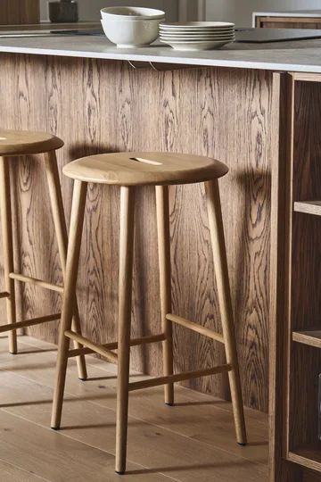 Norrabo barskammel 65 cm - Naturlakeret eg - 1898