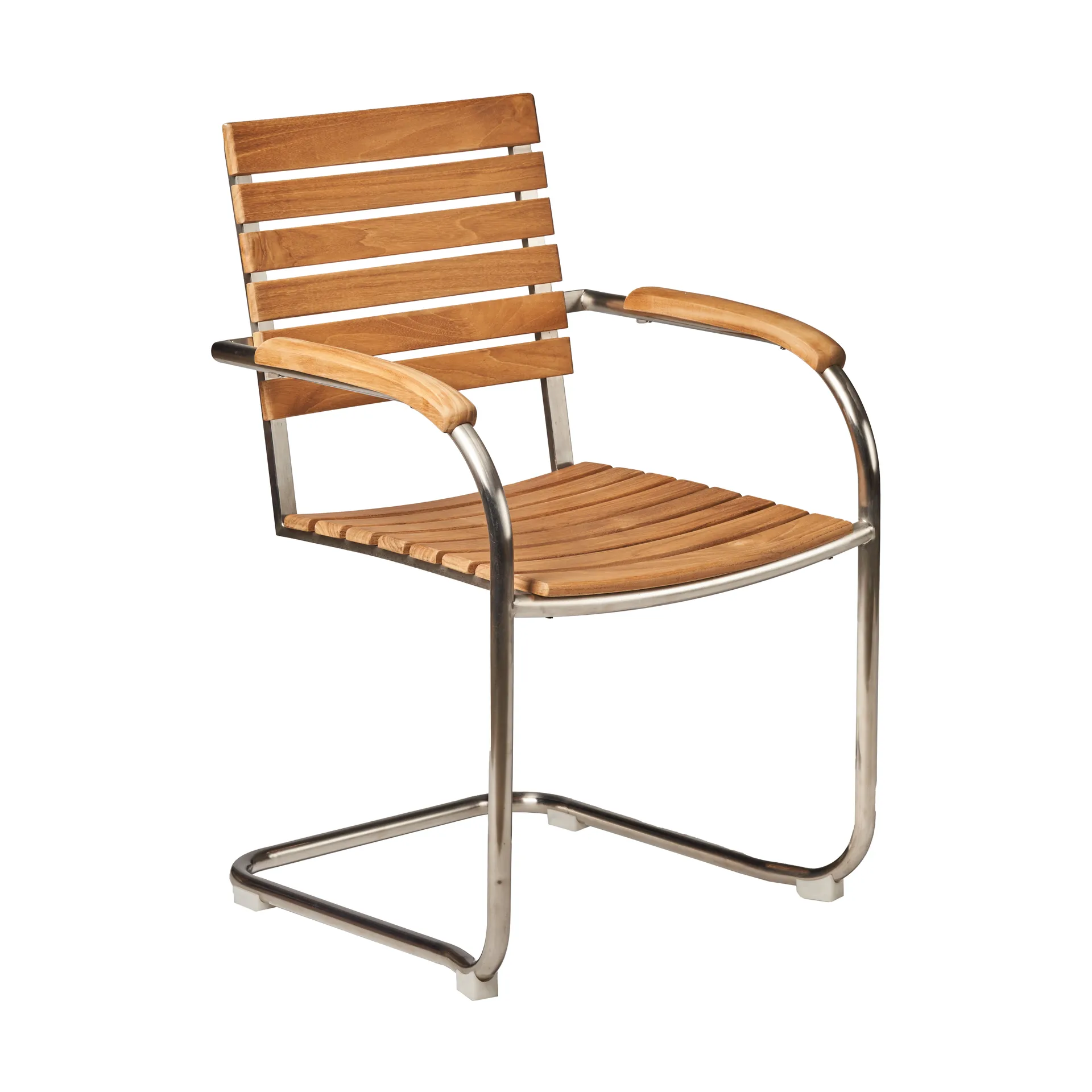 Rörvik spisebordsstol, Teak-rustfrit stål 1898