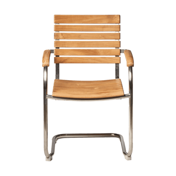Rörvik spisebordsstol - Teak-rustfrit stål - 1898