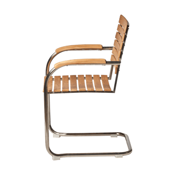 Rörvik spisebordsstol - Teak-rustfrit stål - 1898