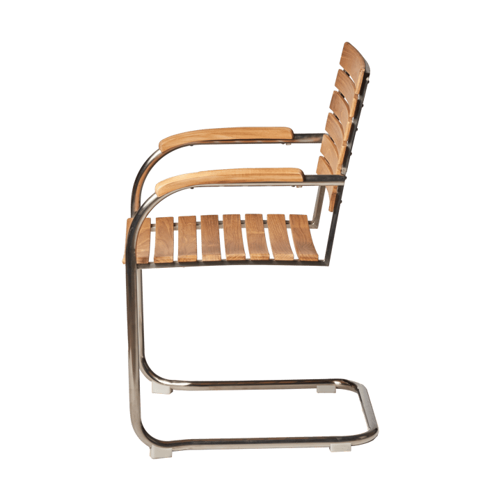 Rörvik spisebordsstol, Teak-rustfrit stål 1898