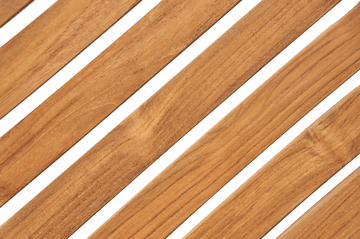Rörvik spisebordsstol - Teak-rustfrit stål - 1898