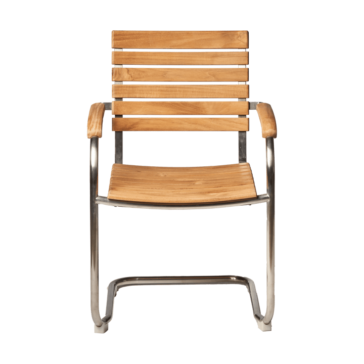 Rörvik spisebordsstol - Teak/Rustfrit stål - 1898