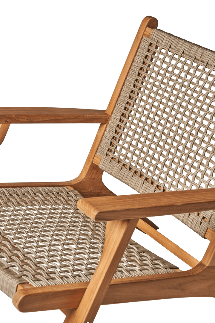 Sandvik loungelænestol, Teak 1898