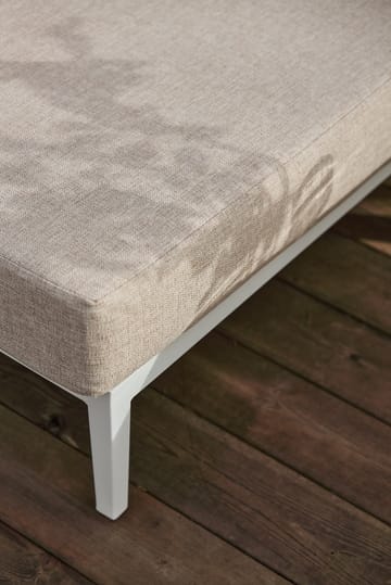 Santander fodskammel - Hvid-beige - 1898