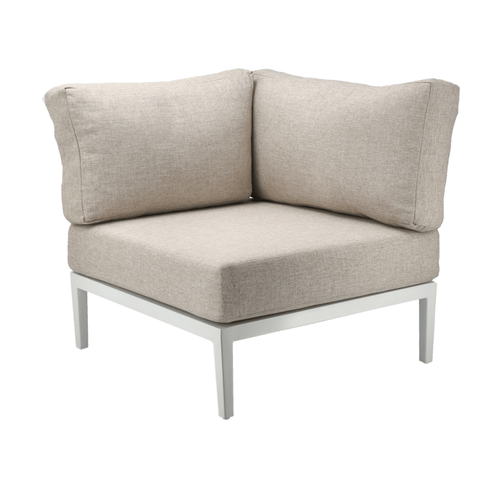 Santander modulsofa hjørnemodul, Hvid-beige 1898