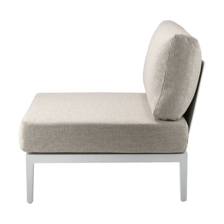 Santander modulsofa midtersektion, Hvid-beige 1898