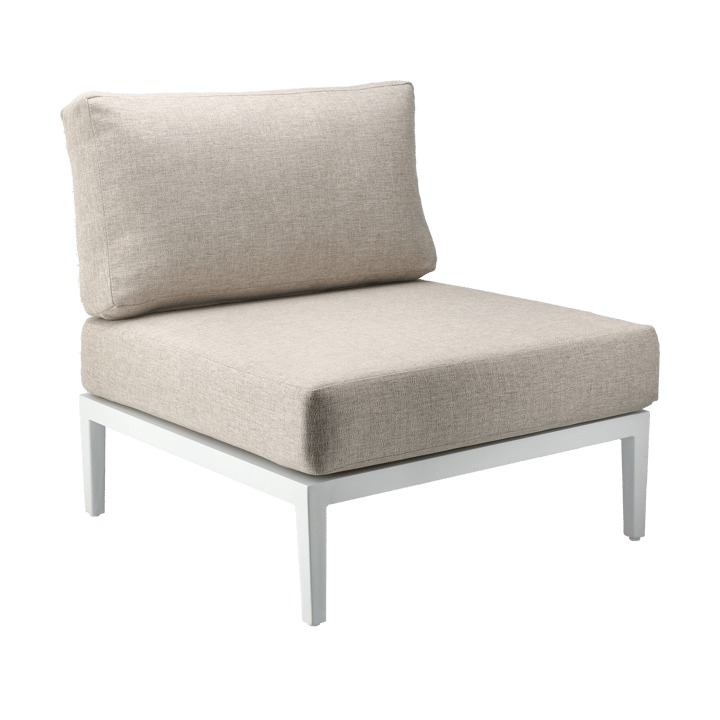 Santander modulsofa midtersektion, Hvid-beige 1898