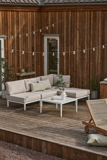 Santander modulsofa midtersektion - Hvid-beige - 1898