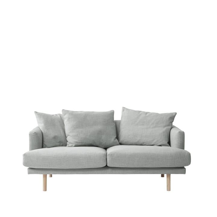 Sjövik 2,5-pers. sofa - Bern 0348 grey, hvidolierede ben i eg - 1898