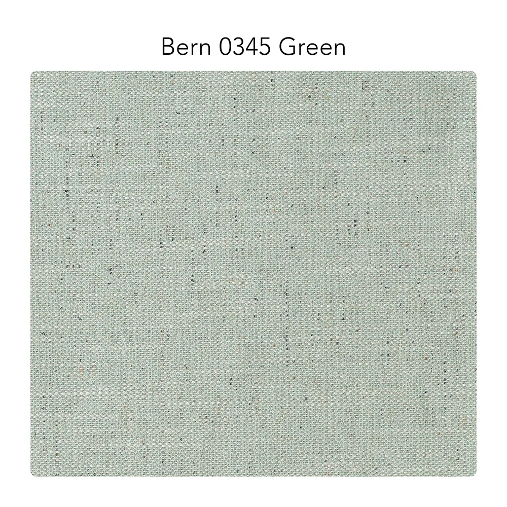 Sjövik 2,5-personers sofa, Bern 0345 green, hvidolierede ben i eg 1898