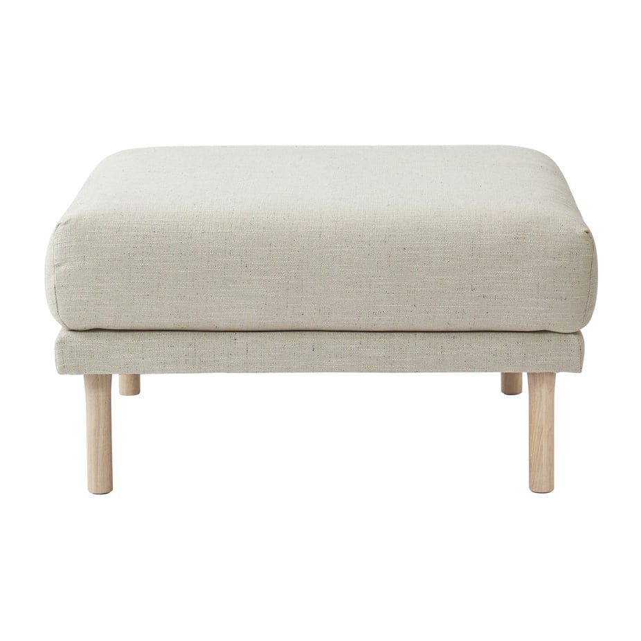 1898 Sjövik fodskammel Bern 0341 Beige | Skandinavisk Design | Lænestole & fodskamler | Beige