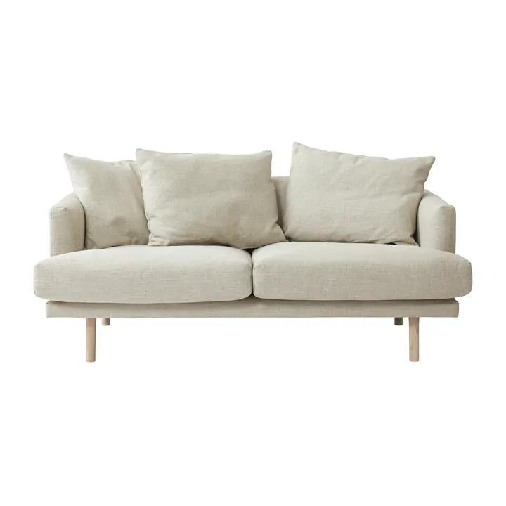 Sjövik sofa - Bern Beige 0341-hvidolieret eg, 2,5-personers - 1898