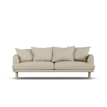Sjövik sofa - Bern Beige 0341-hvidolieret eg, 3-pers. - 1898