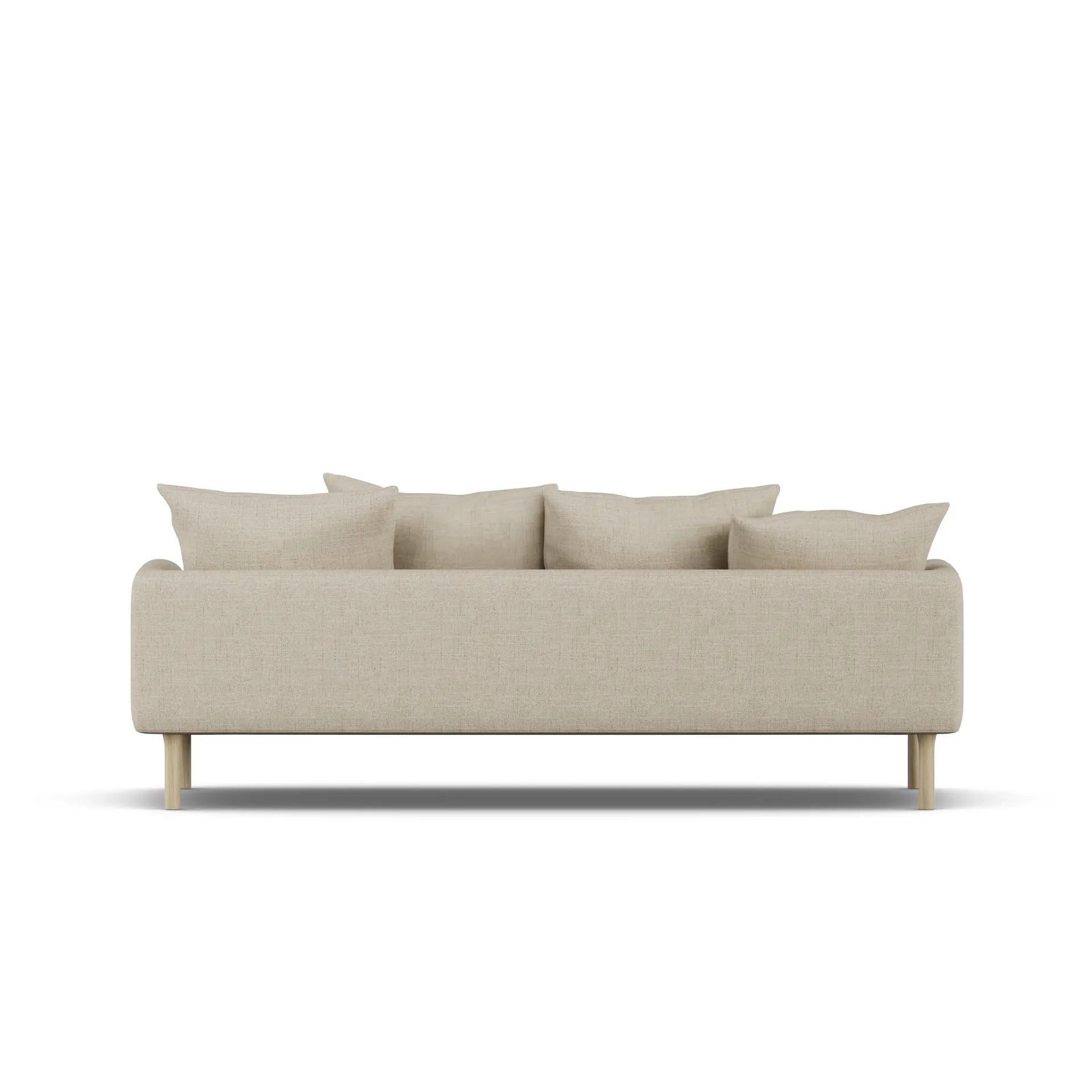 Sjövik sofa, Bern Beige 0341-hvidolieret eg, 3-pers. 1898