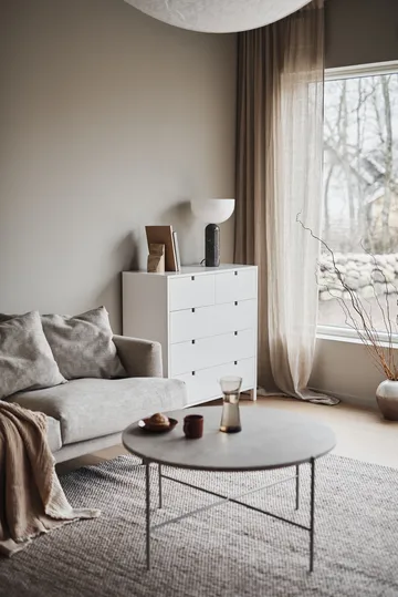 Sjövik sofa - Bern Beige 0341-hvidolieret eg, 3-personers - 1898