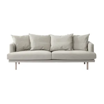 Sjövik sofa - Bern Beige 0341-hvidolieret eg, 3-personers - 1898