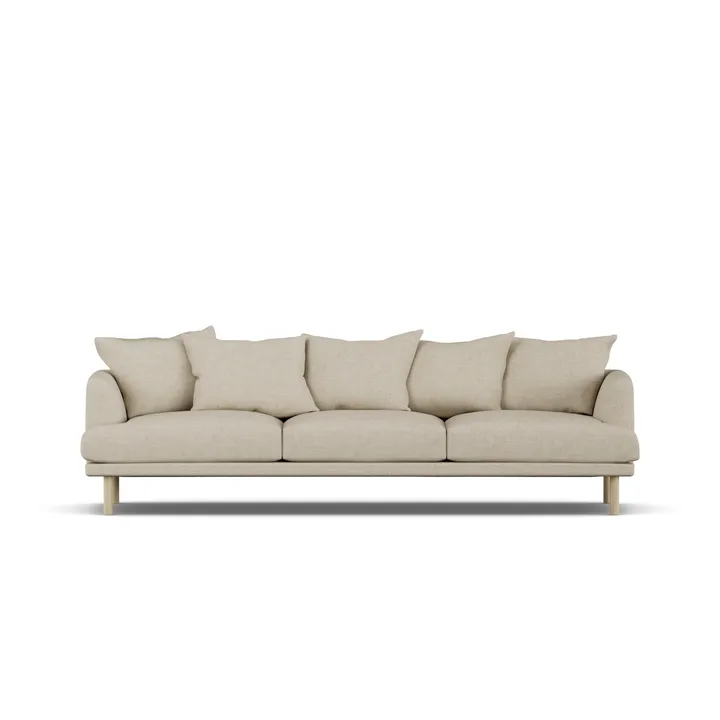Sjövik sofa - Bern Beige 0341-hvidolieret eg, 3,5-pers. - 1898