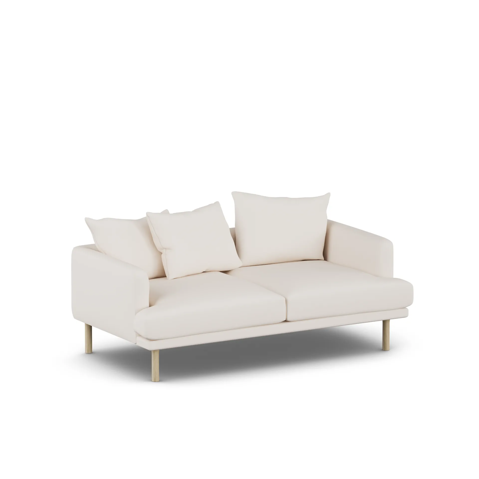 Sjövik sofa, Caleido Beige 9600-hvidolieret eg, 2,5-pers. 1898