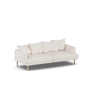 Sjövik sofa - Caleido Beige 9600-hvidolieret eg, 3-pers. - 1898
