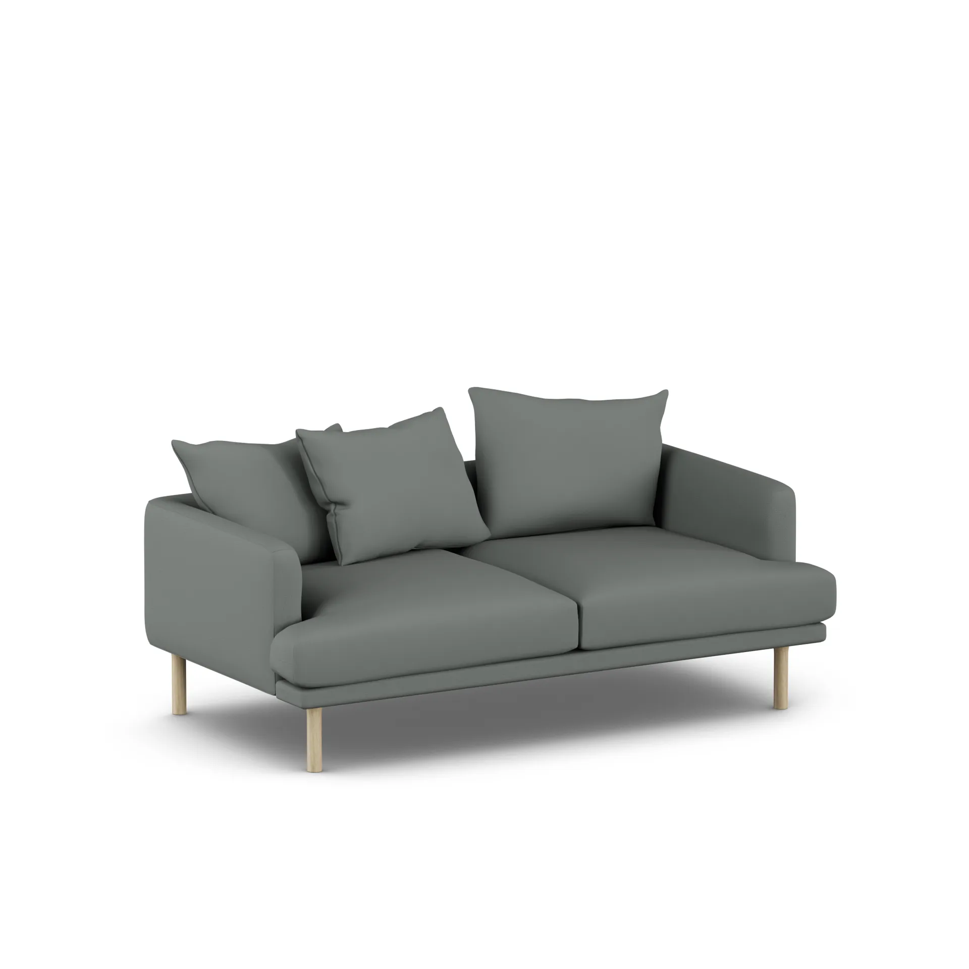 Sjövik sofa, Caleido Grey 1240-hvidolieret eg, 2,5-pers. 1898