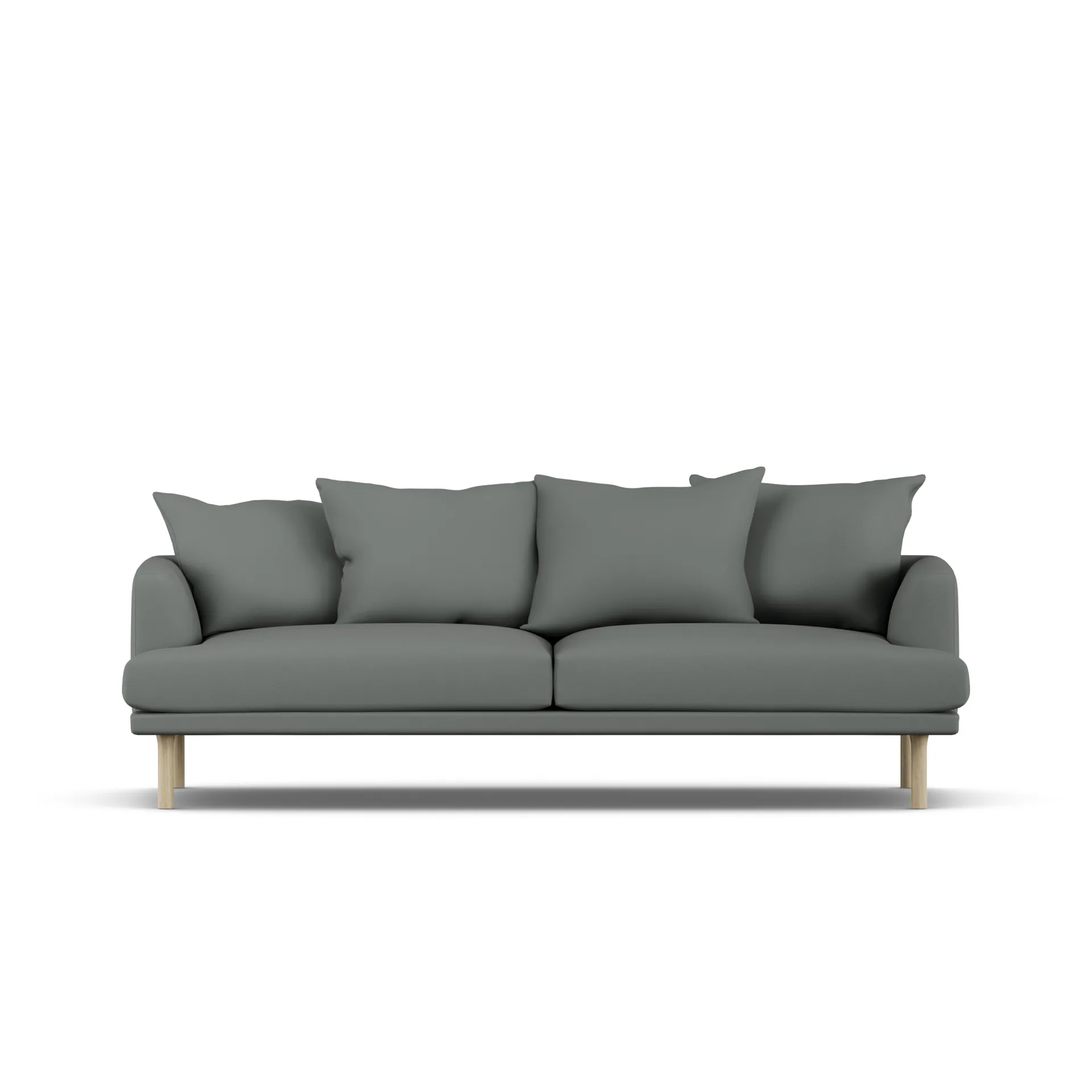 Sjövik sofa, Caleido Grey 1240-hvidolieret eg, 3-pers. 1898