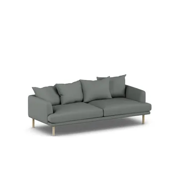 Sjövik sofa - Caleido Grey 1240-hvidolieret eg, 3-pers. - 1898