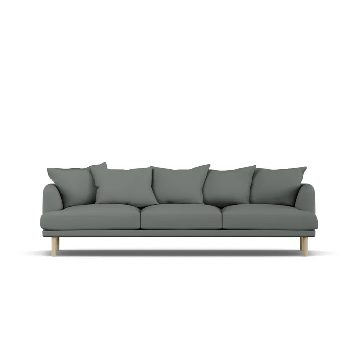 Sjövik sofa - Caleido Grey 1240-hvidolieret eg, 3,5-pers. - 1898