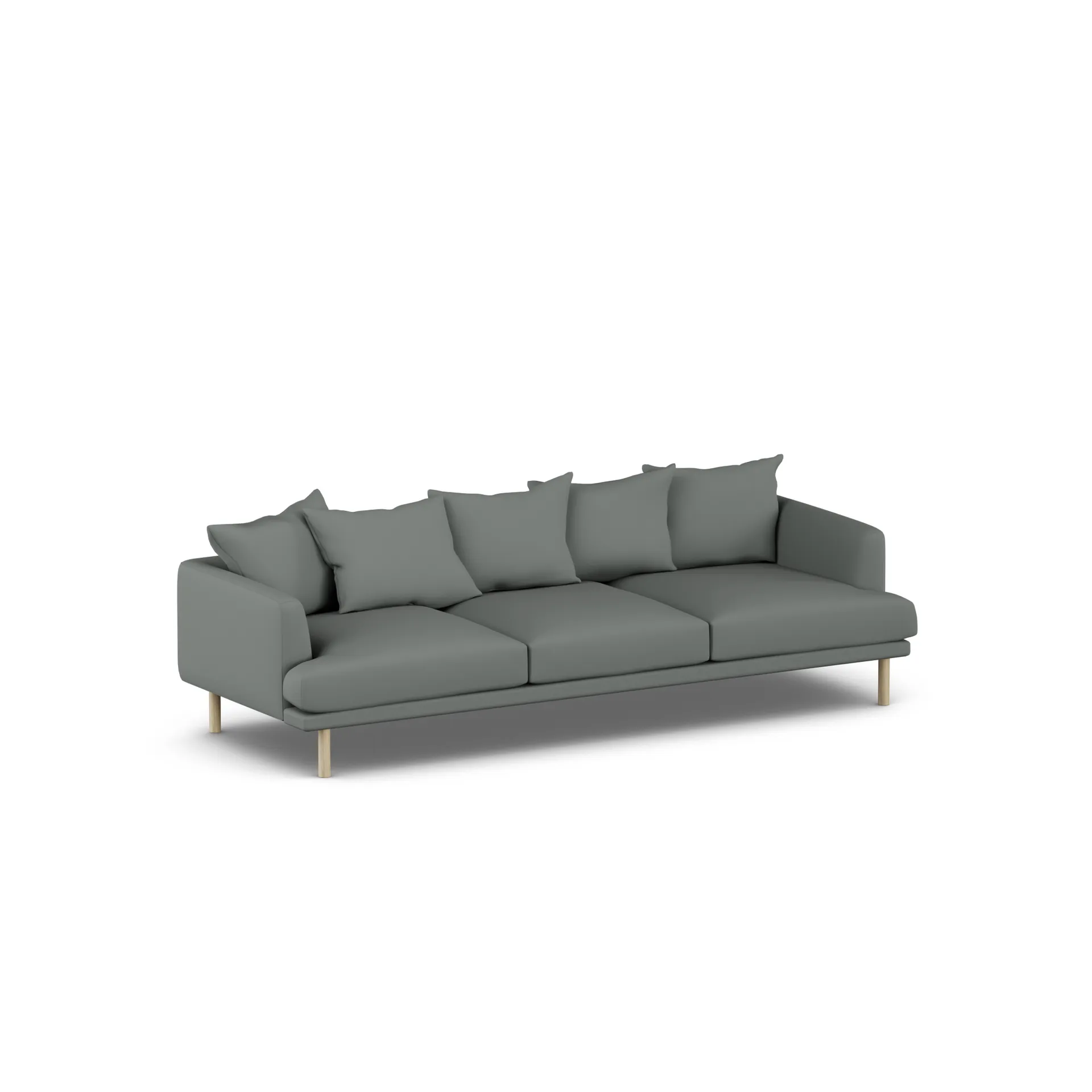 Sjövik sofa, Caleido Grey 1240-hvidolieret eg, 3,5-pers. 1898