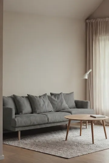 Sjövik sofa - Caleido Grey 1240-hvidolieret eg, 3,5-pers. - 1898