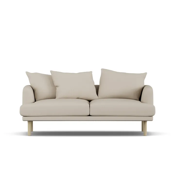 Sjövik sofa - Jump Beige 1956-hvidolieret eg, 2,5-pers. - 1898