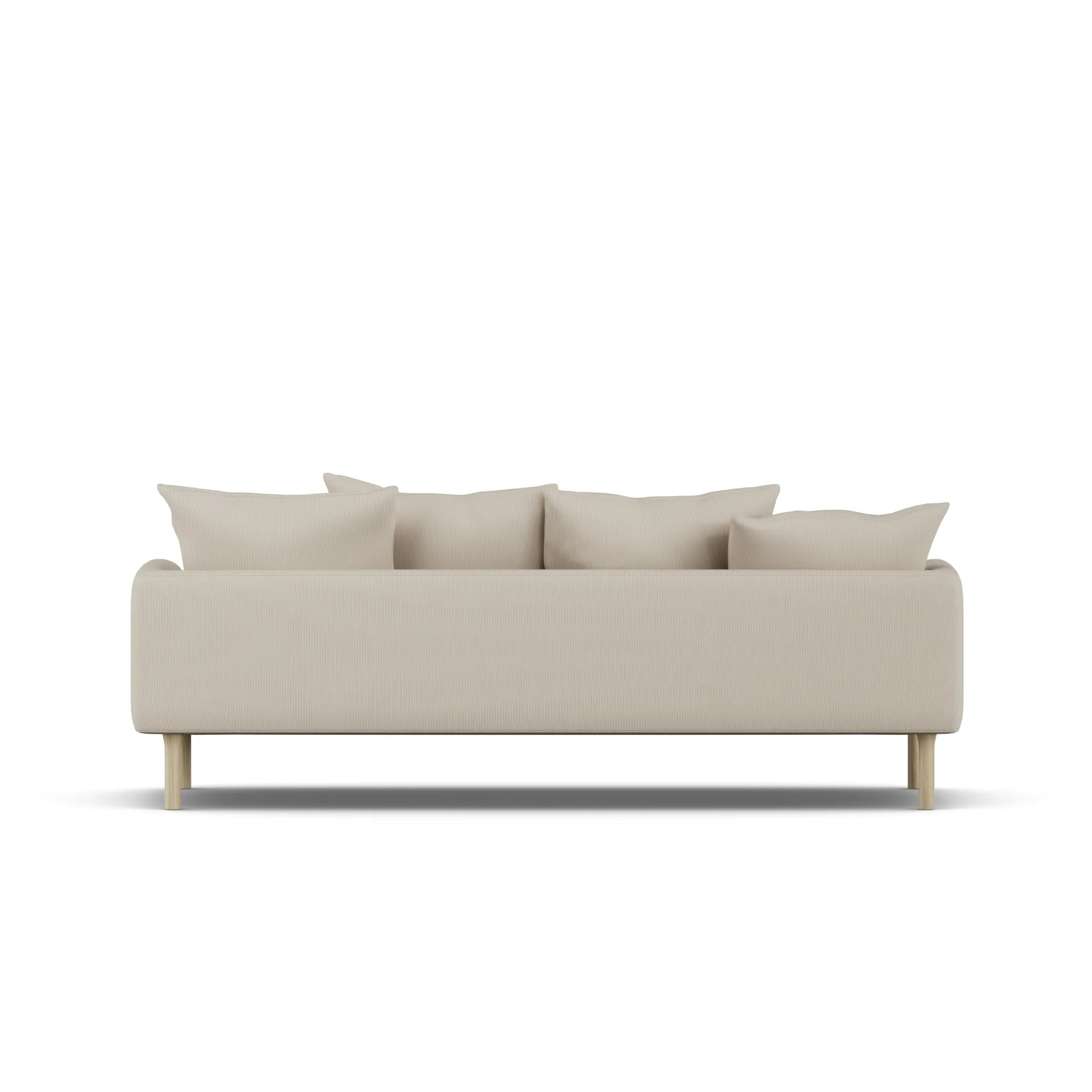 Sjövik sofa, Jump Beige 1956-hvidolieret eg, 3-pers. 1898