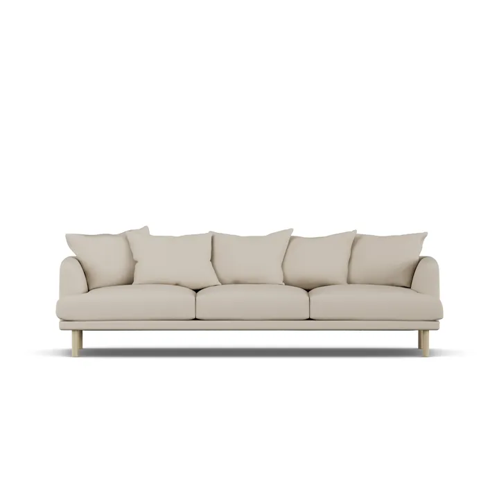 Sjövik sofa - Jump Beige 1956-hvidolieret eg, 3,5-pers. - 1898
