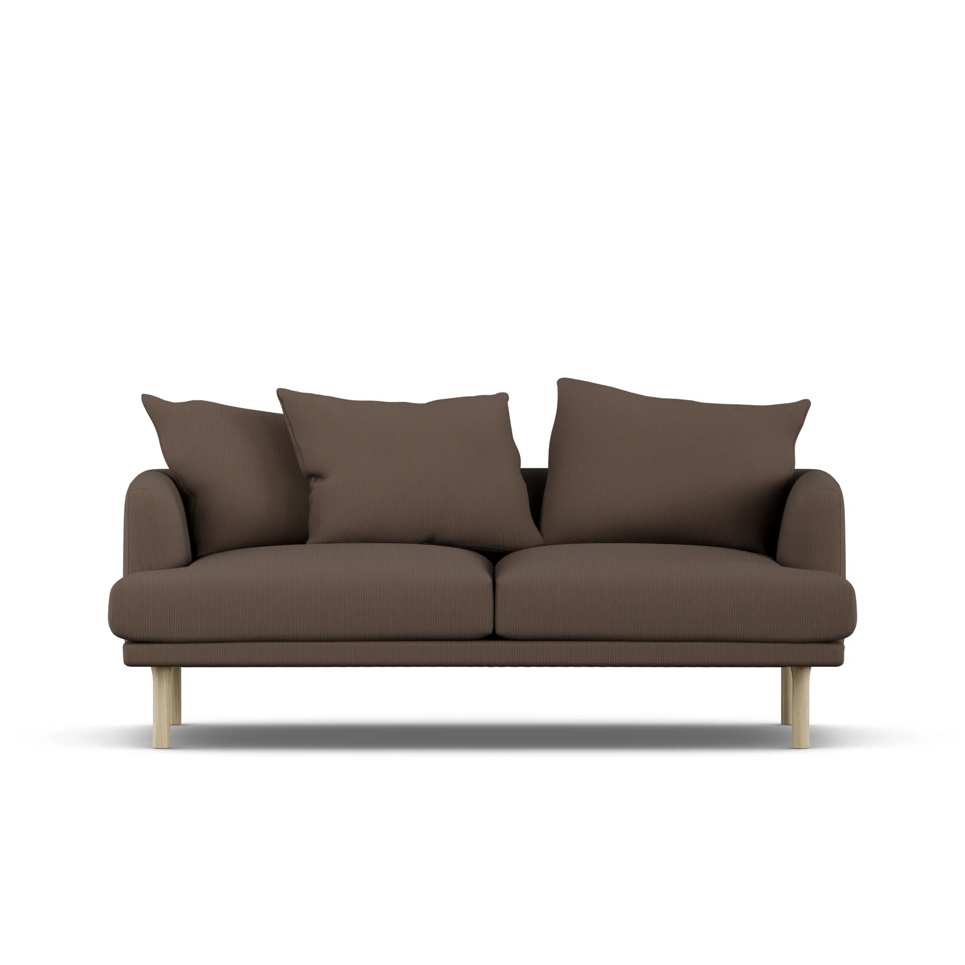 Sjövik sofa, Jump Brown 1955-hvidolieret eg, 2,5-pers. 1898