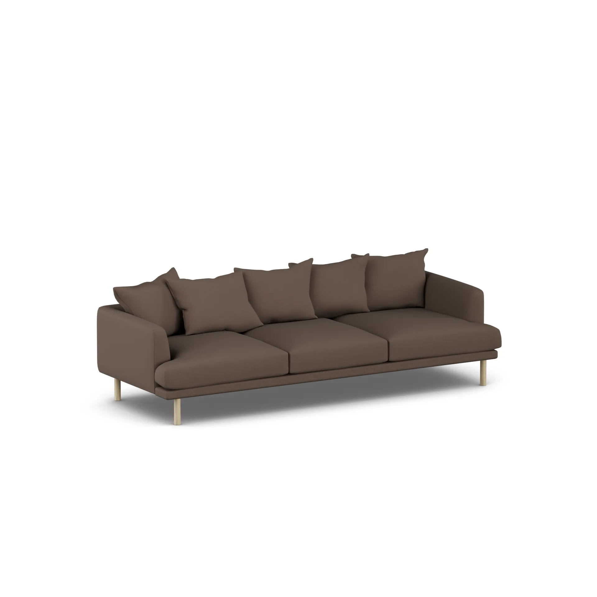 Sjövik sofa, Jump Brown 1955-hvidolieret eg, 3,5-pers. 1898