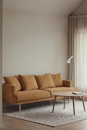 Sjövik sofa - Jump Honey 1959-hvidolieret eg, 3-pers. - 1898