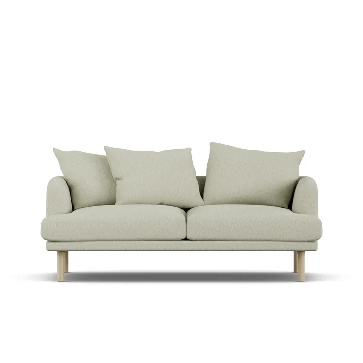Sjövik sofa - Luiza Beige 3981-hvidolieret eg, 2,5-pers. - 1898