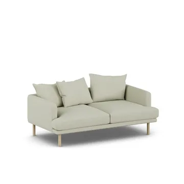 Sjövik sofa - Luiza Beige 3981-hvidolieret eg, 2,5-pers. - 1898