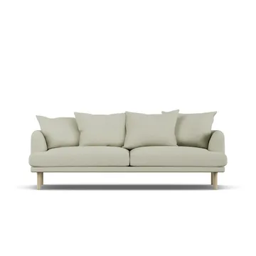 Sjövik sofa - Luiza Beige 3981-hvidolieret eg, 3-pers. - 1898