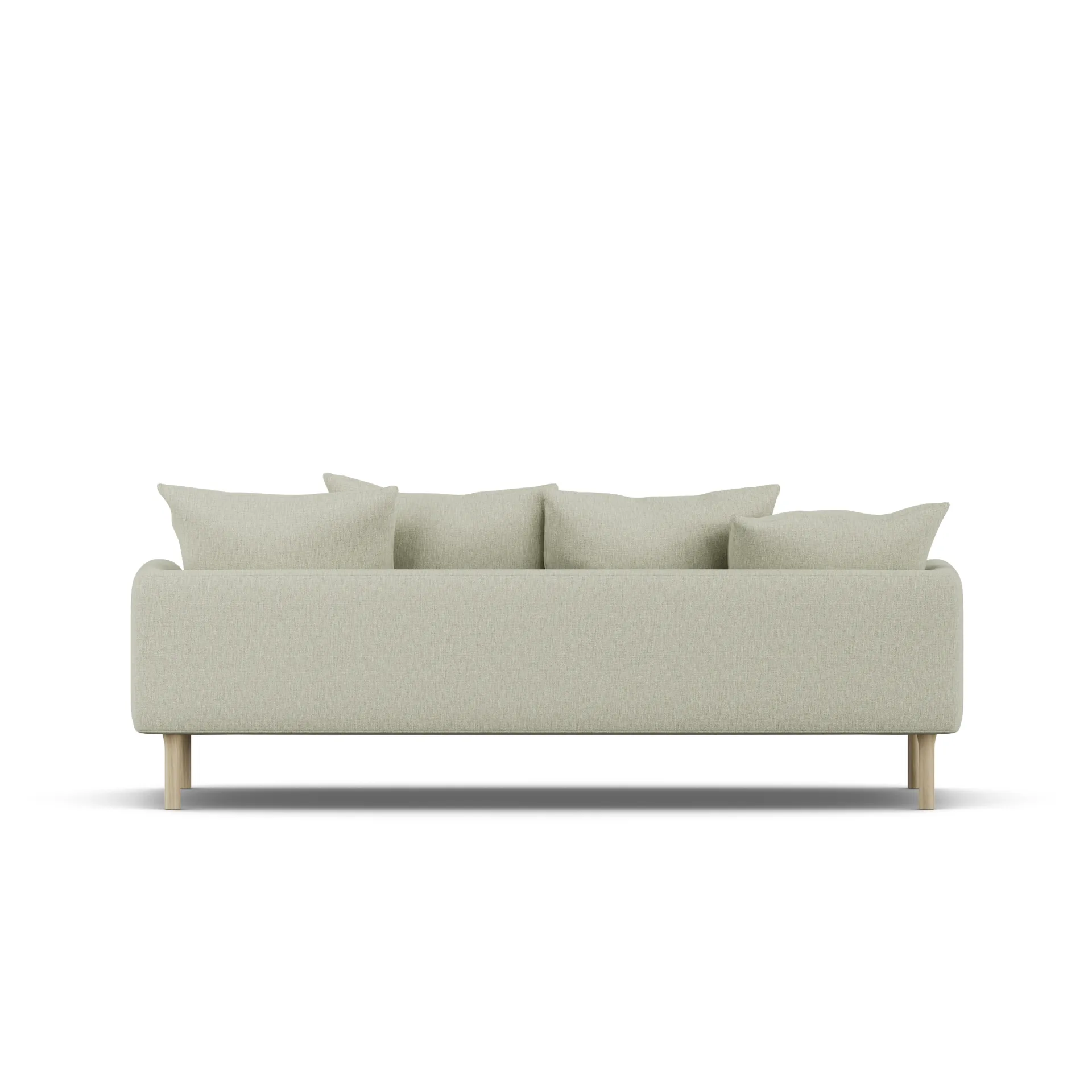 Sjövik sofa, Luiza Beige 3981-hvidolieret eg, 3-pers. 1898
